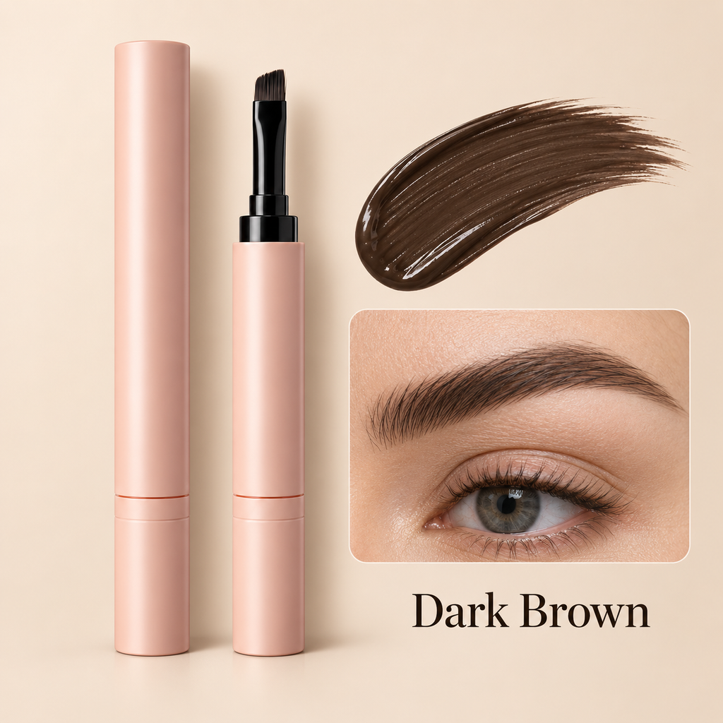Brow Mascara, Tinted Eyebrow Gel for Brow Tinting & Shaping, Natural Brow Color Adjustment